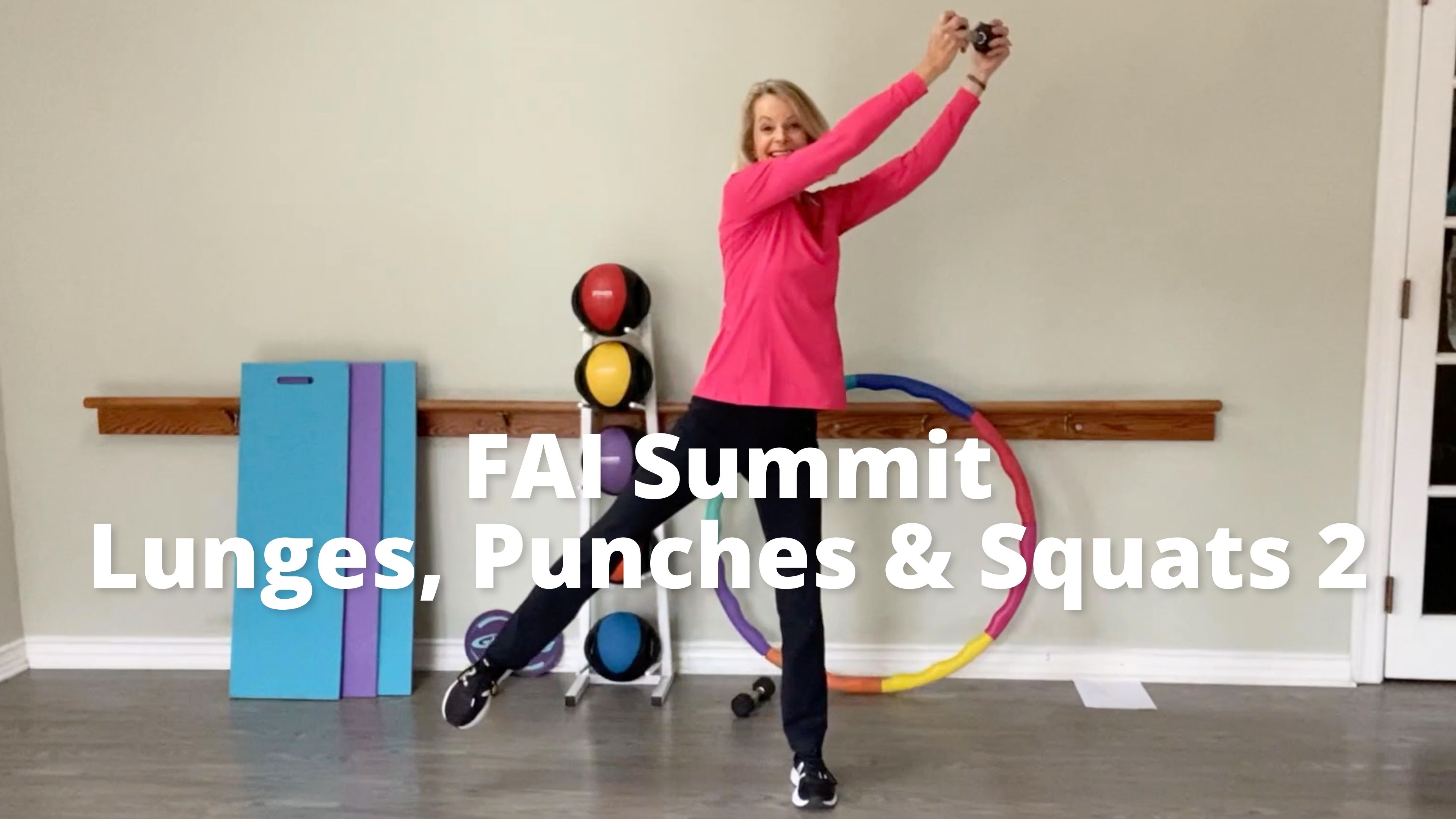 FAI Summit: Lunges and Punches and Squats, OH MY!  Part 2