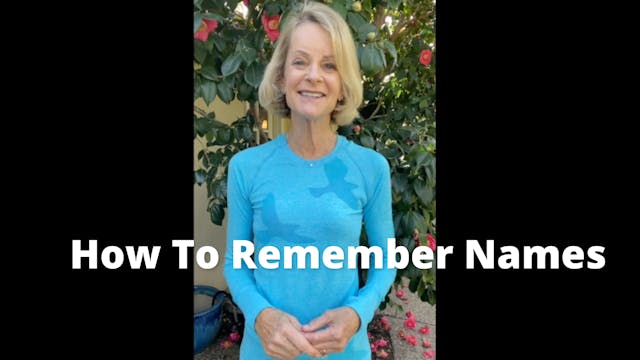 How To Remember Names