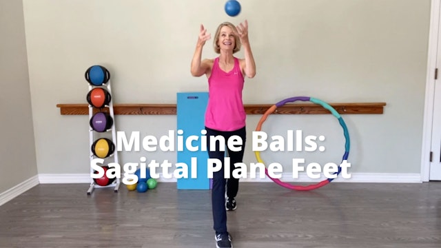 Medicine Balls - Sagittal Plane Feet