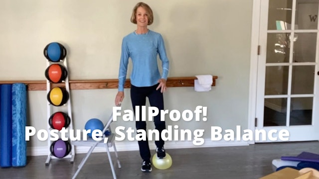 FallProof!  Posture, Standing Balance