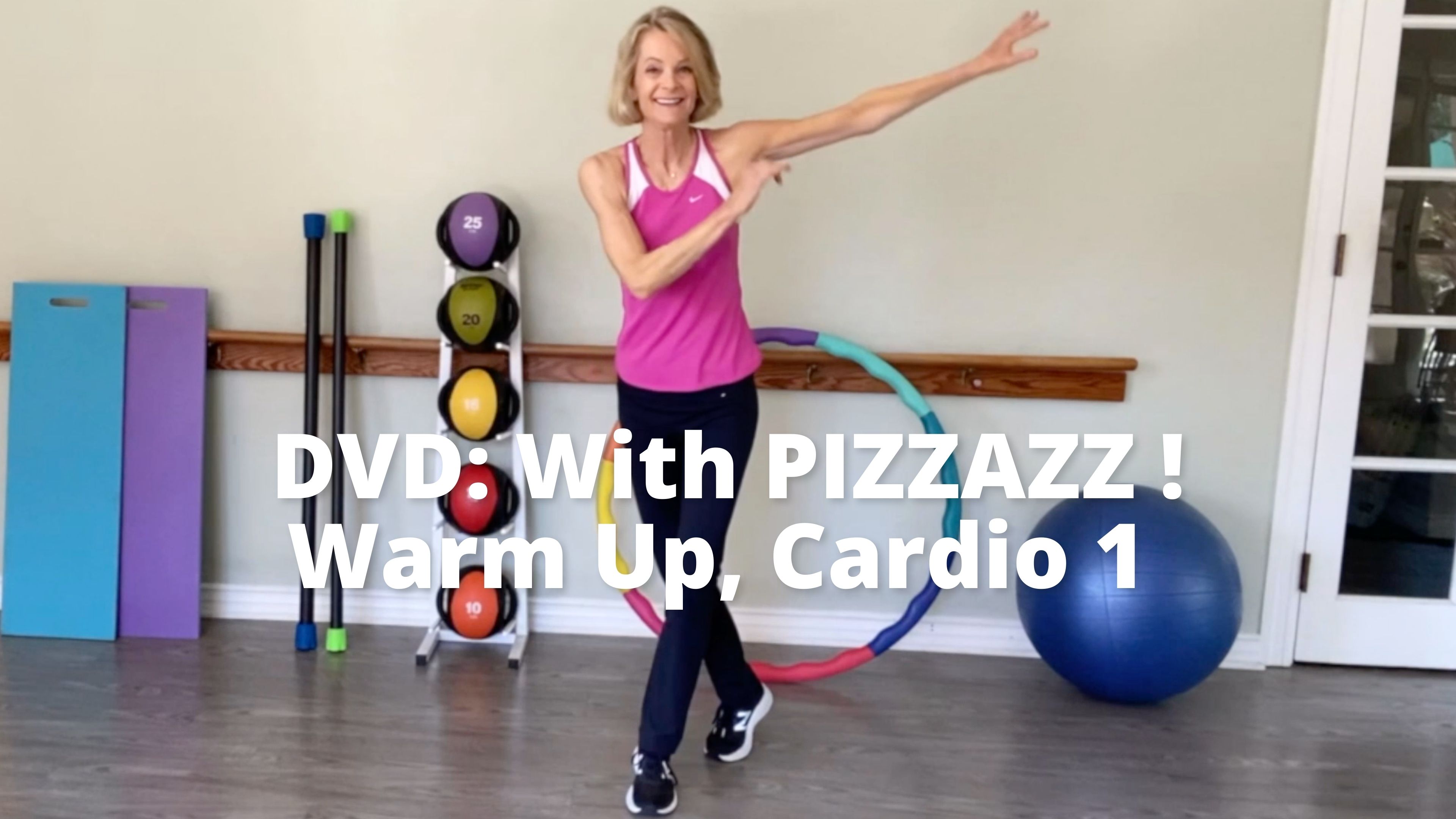 With PIZZAZZ!  Warm Up, Cardio 1 (Synopsis)