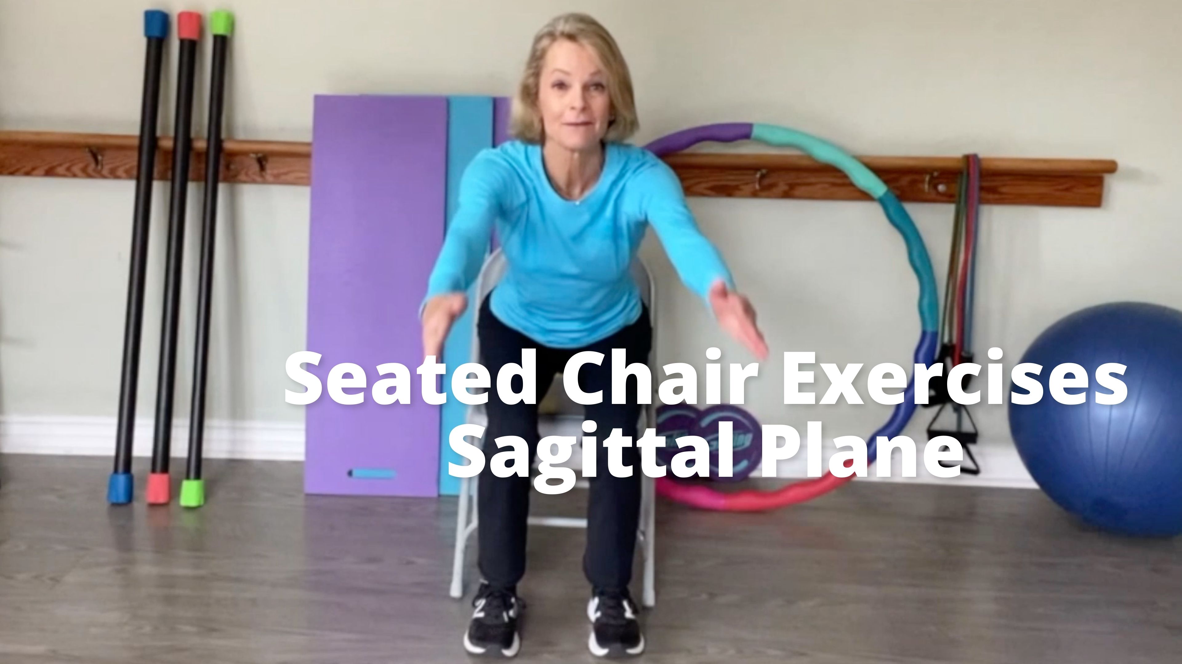 Seated Chair Exercises   Sagittal Plane