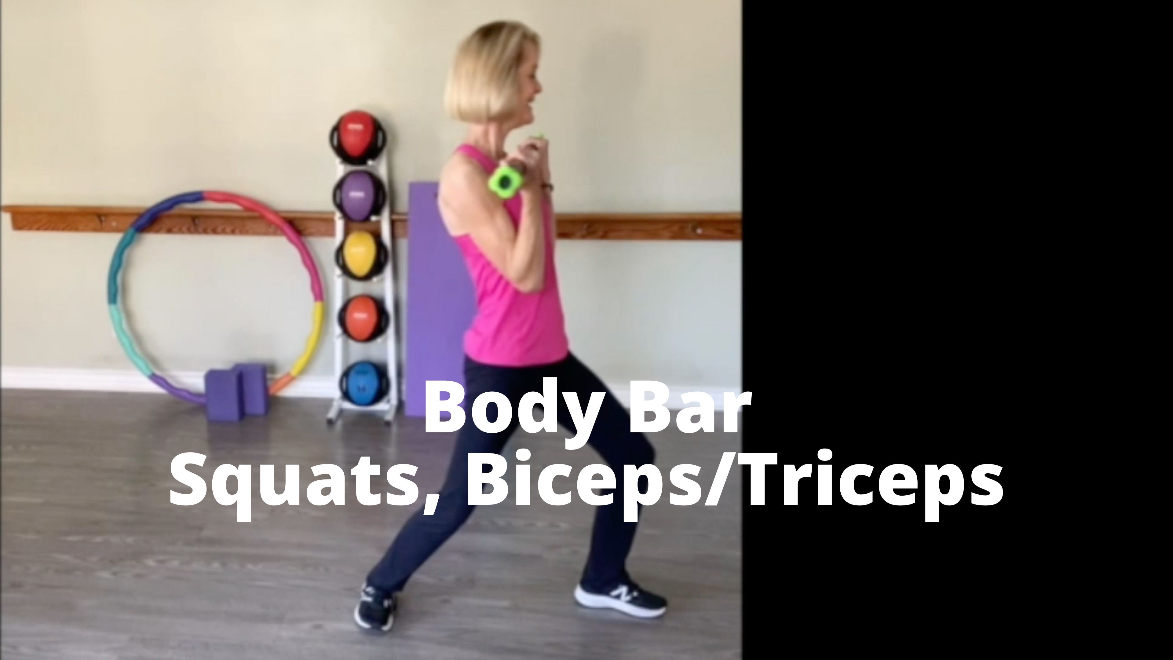 Body Bar Squats, Triceps/Biceps