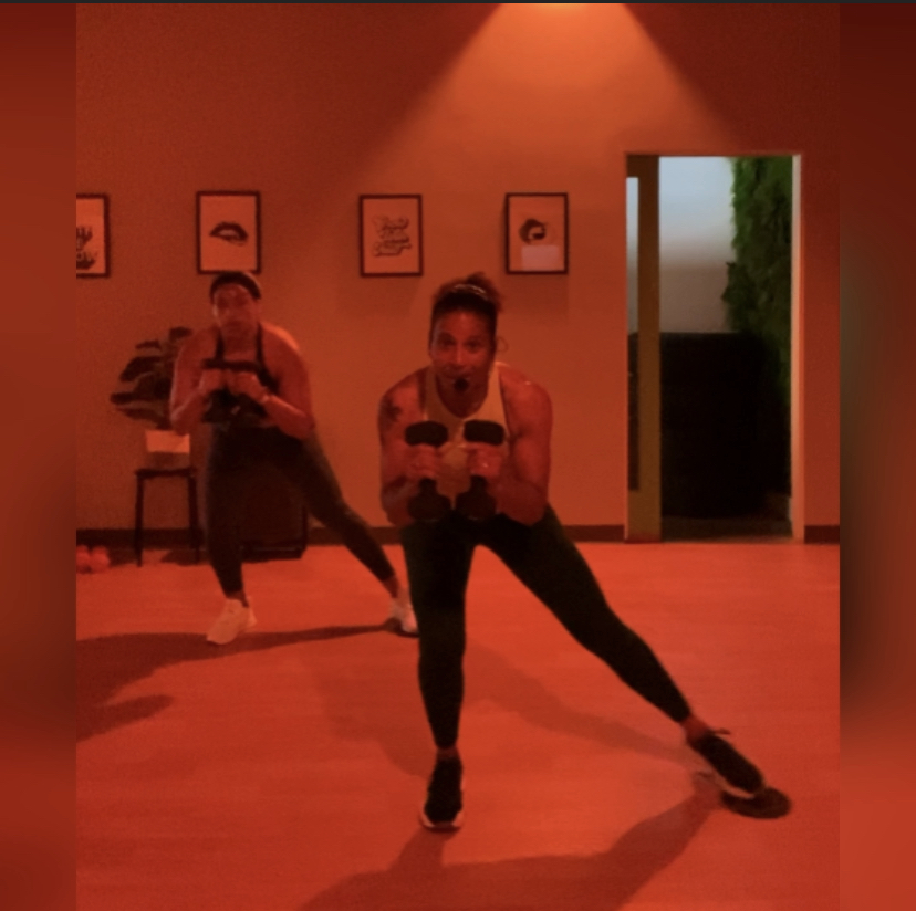 Kickfit Cardio Sculpt/HIIT Circuit: Light & Medium Dumbbells & Mat