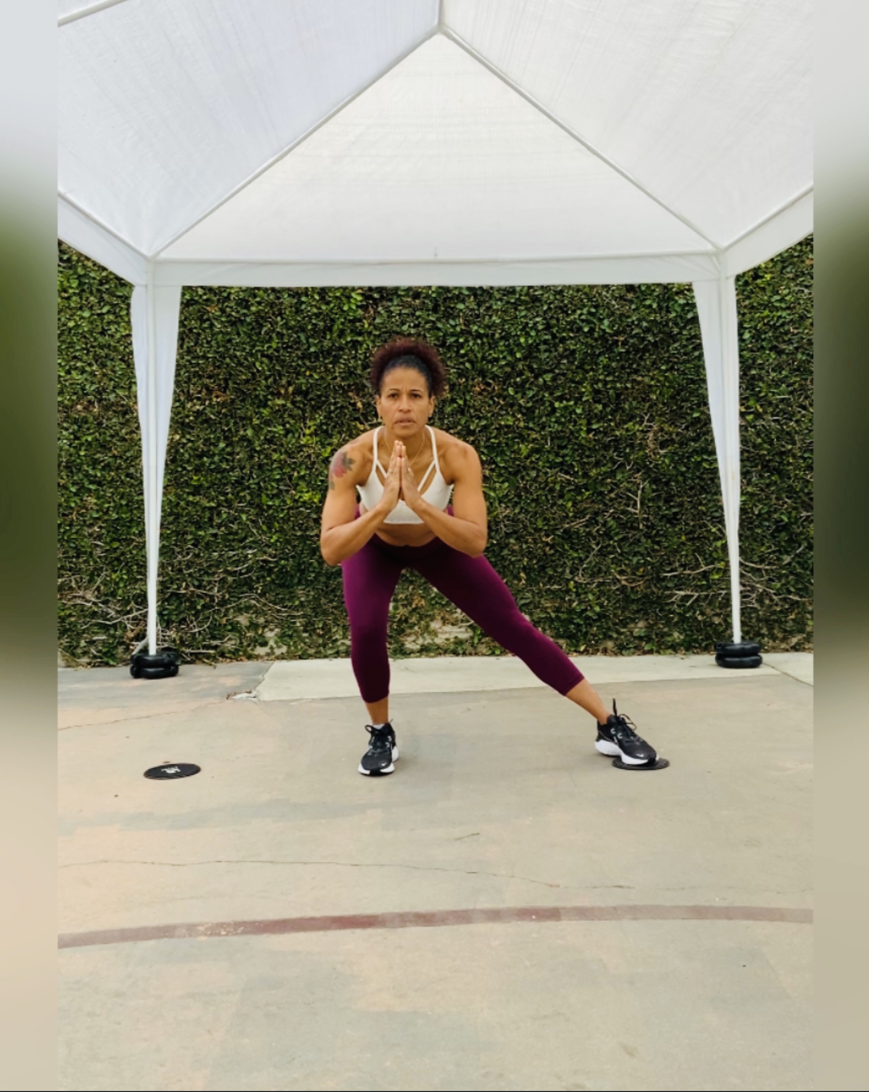 Full Body Circuit: Sliders (Or Paper Plates/Smooth Towel) & Mat