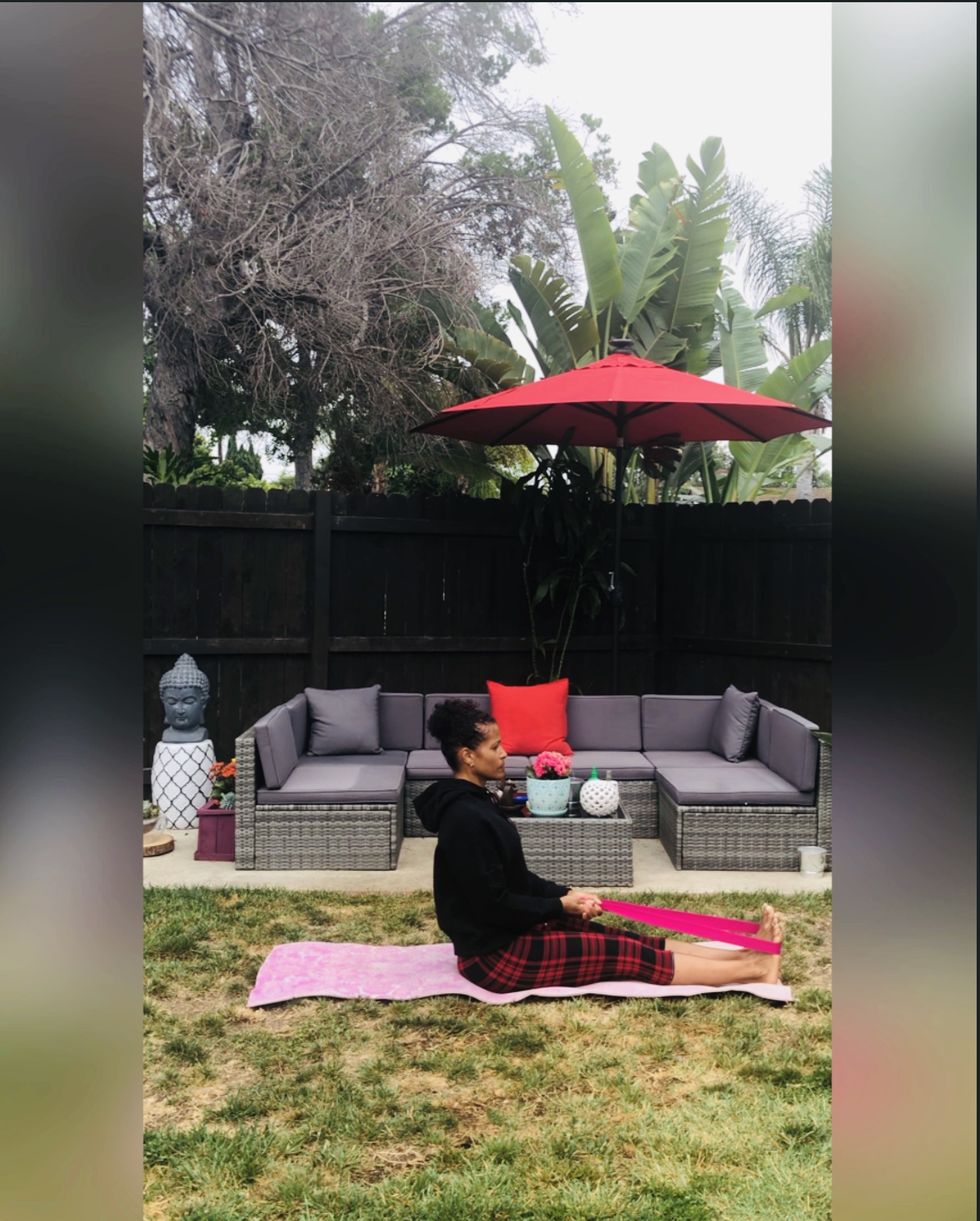 Restoration Flow 5: Yoga Mat & Strap (or Belt)