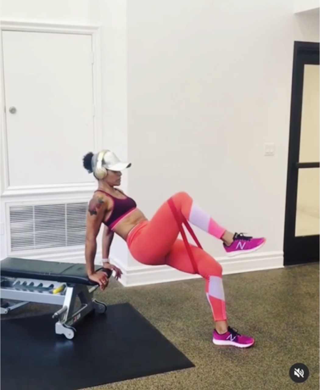 Buns & Thighs Circuit: Booty Bands & Bench