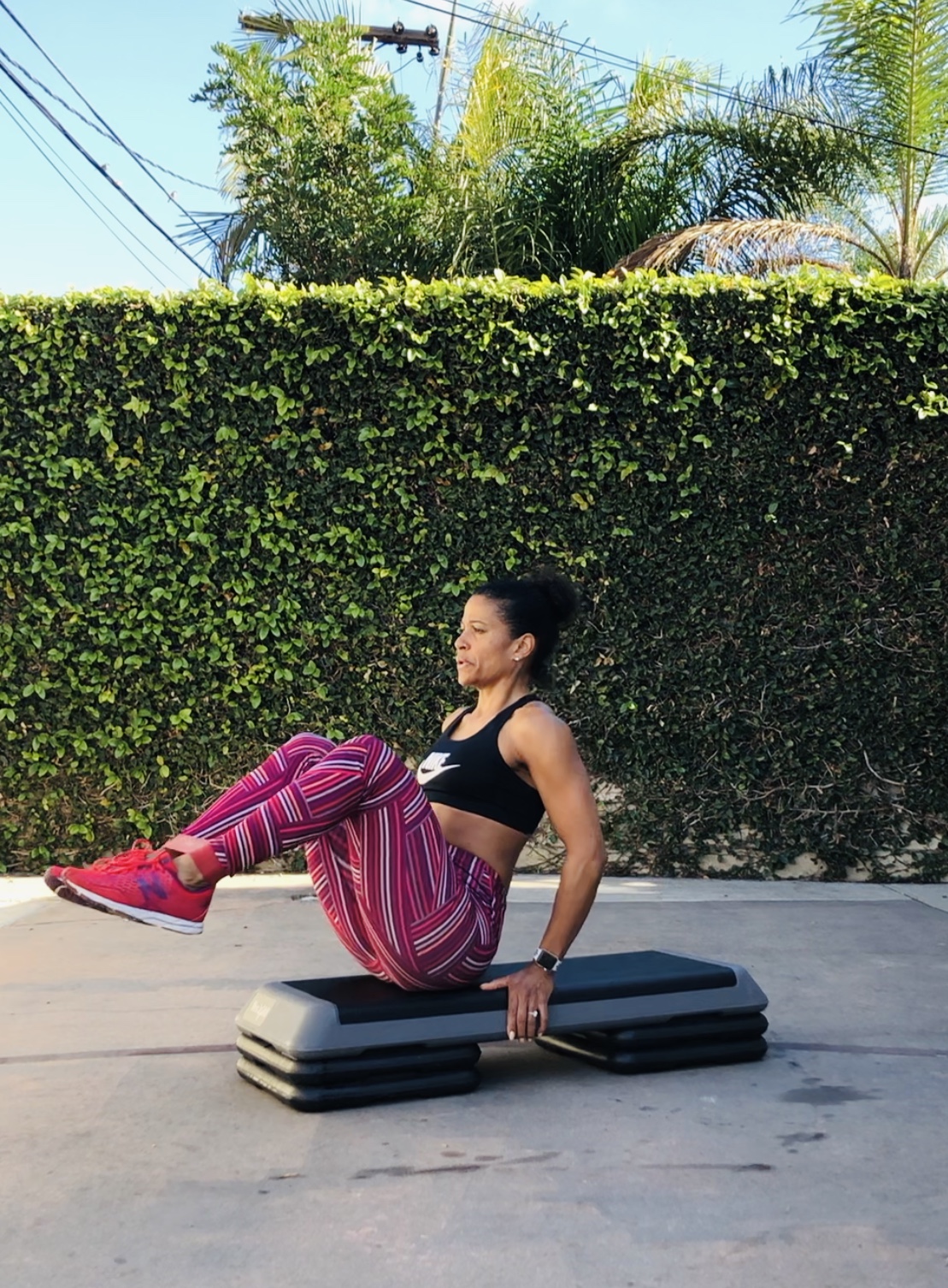 Full Body Circuit: Step, Band & Dumbbell