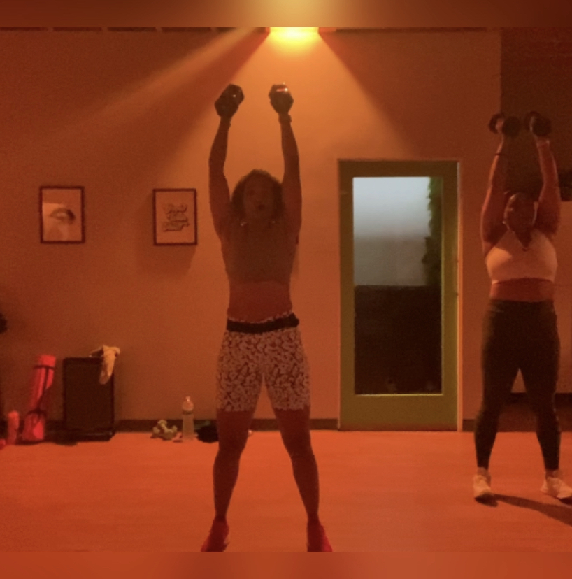 Kickfit Cardio Sculpt/HIIT Circuit: Light & Medium Dumbbells & Mat