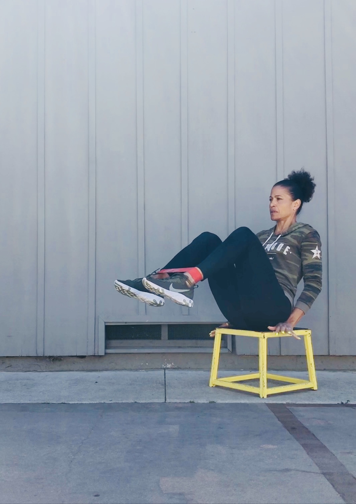 Full Body Circuit: Step, Booty Band, Dumbbell