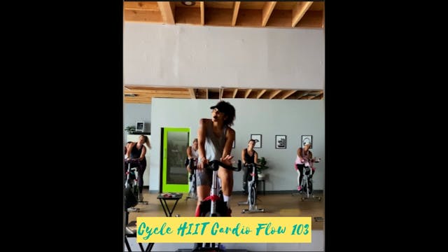 Cycle HIIT HipHop Flow 103