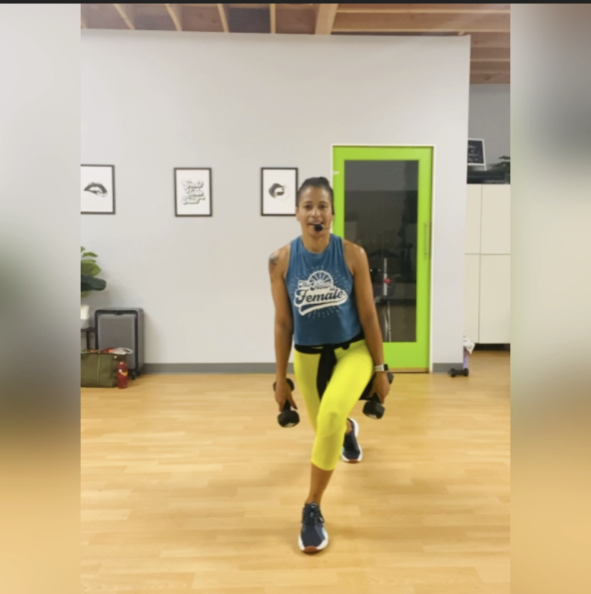 Kickfit Cardio Sculpt/HIIT Circuit: Light & Medium Dumbbells & Mat