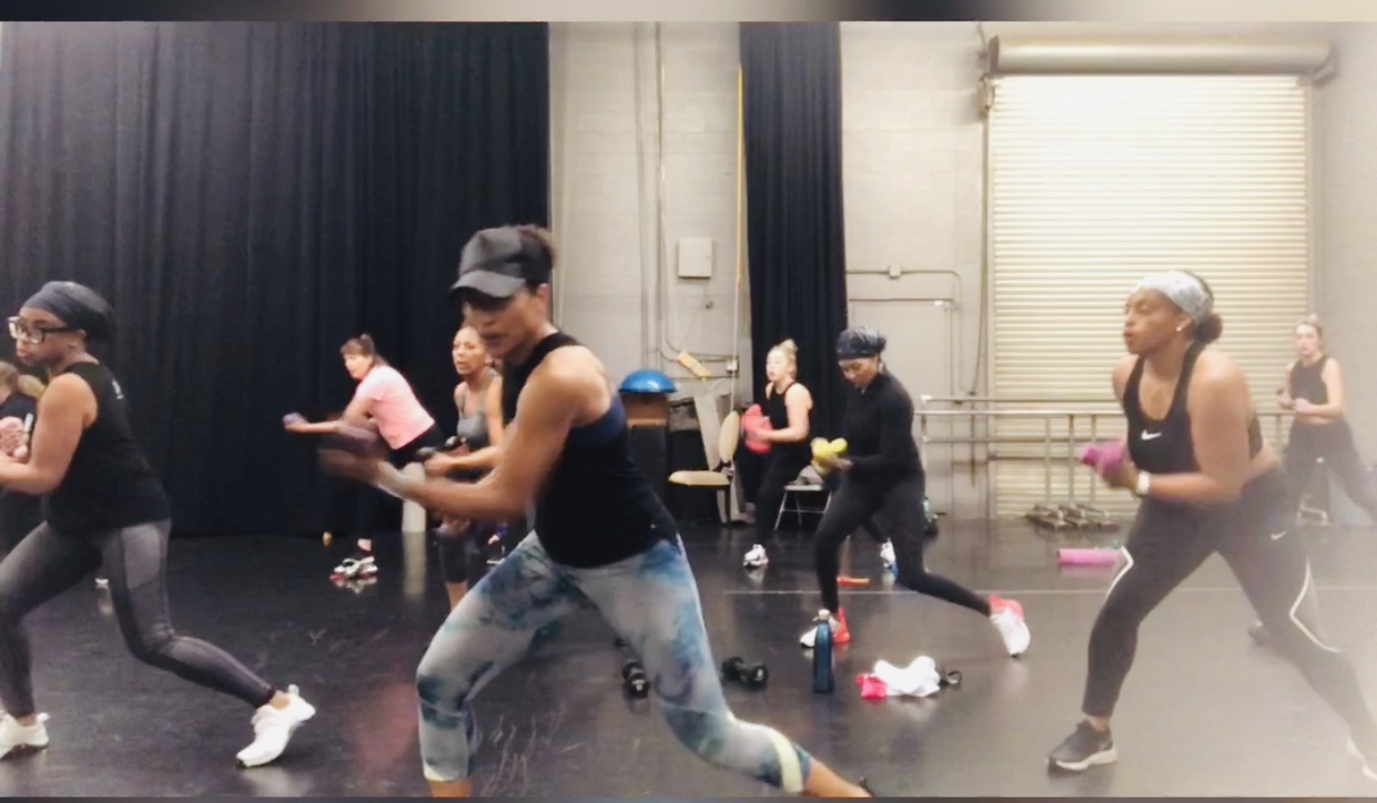 Kickfit Cardio Sculpt/HIIT Circuit: Light & Medium Dumbbells