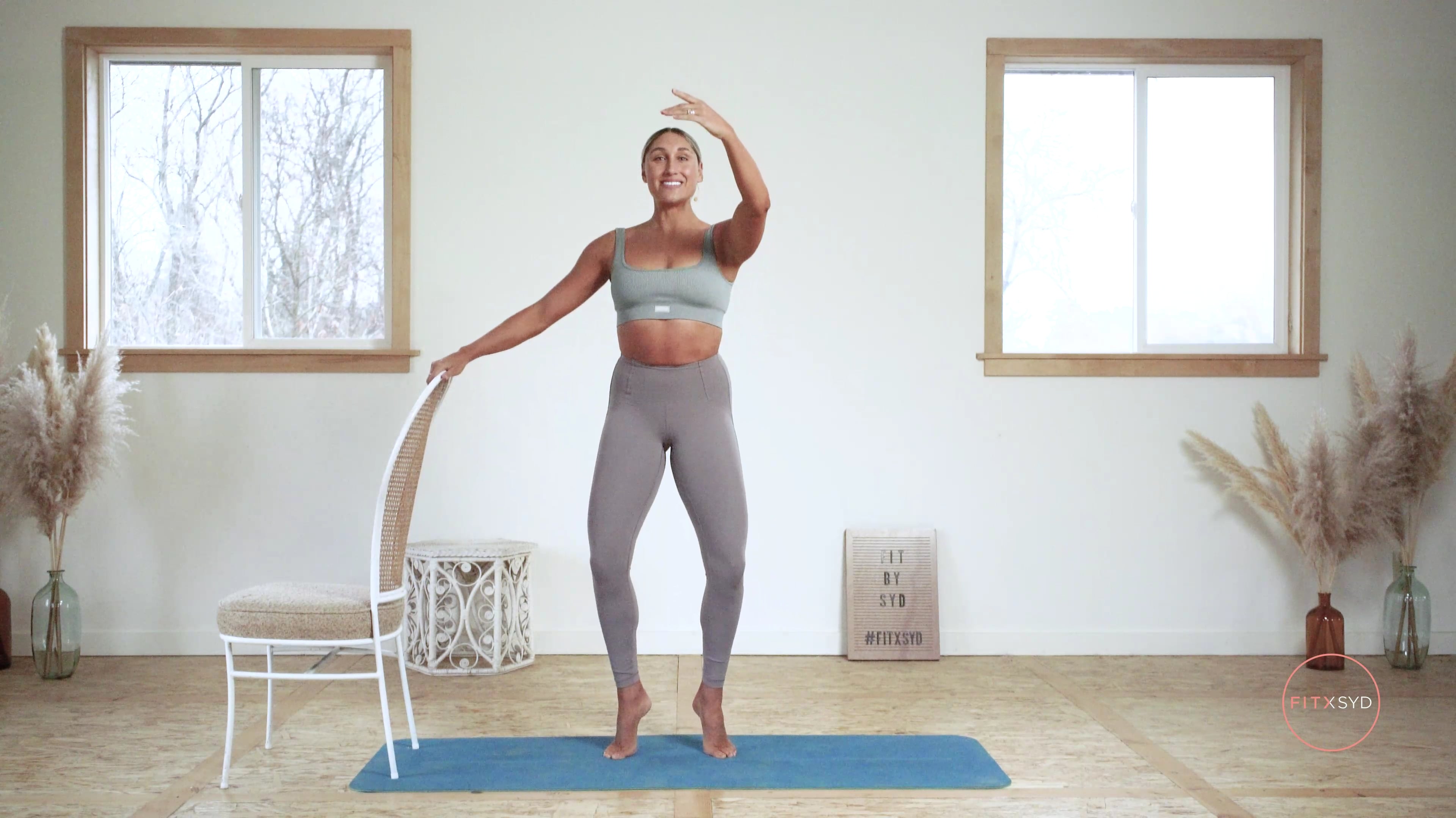 15 minute Barre (relaxing)