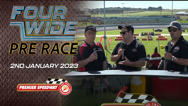 2nd Jan 2023 - Four Wide - Pre Race
