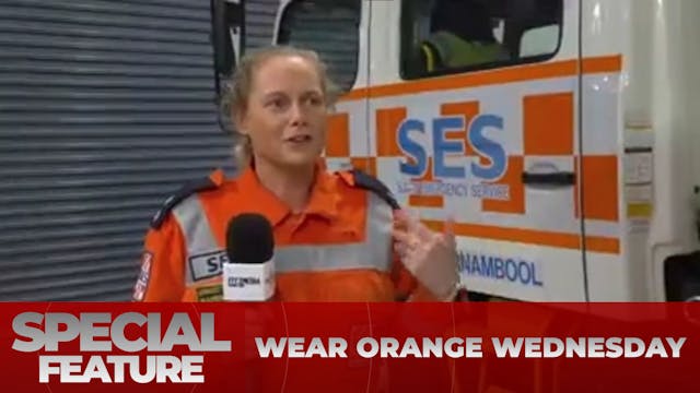 Wear Orange Wednesday - Special Feature