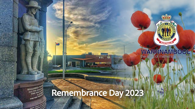 11th Nov 2023 - Remembrance Day - War...