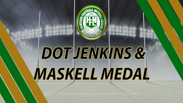 17th Sep 2023 - Maskell & Dot Jenkins Medal Count - Hampden League