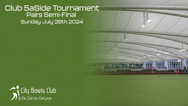 28th Jul 2024 - Club 5aSide Tournamen...