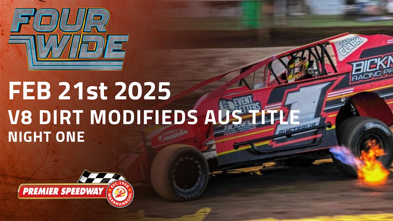 21st Feb 2025 - V8 Dirt Mod Aust Title - Night 1.