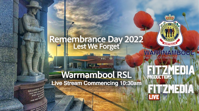 11th Nov 2022 - Remberance Day - Warrnambool RSL