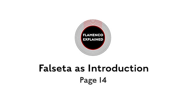 Solea Falseta As Introduction Page 14