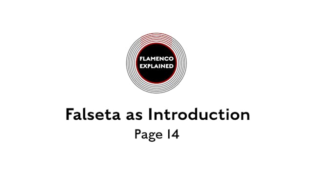 Solea Falseta As Introduction Page 14
