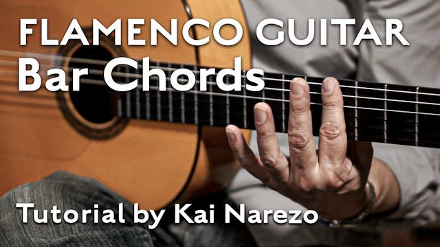 Bar Chords - Flamenco Guitar Tutorial...