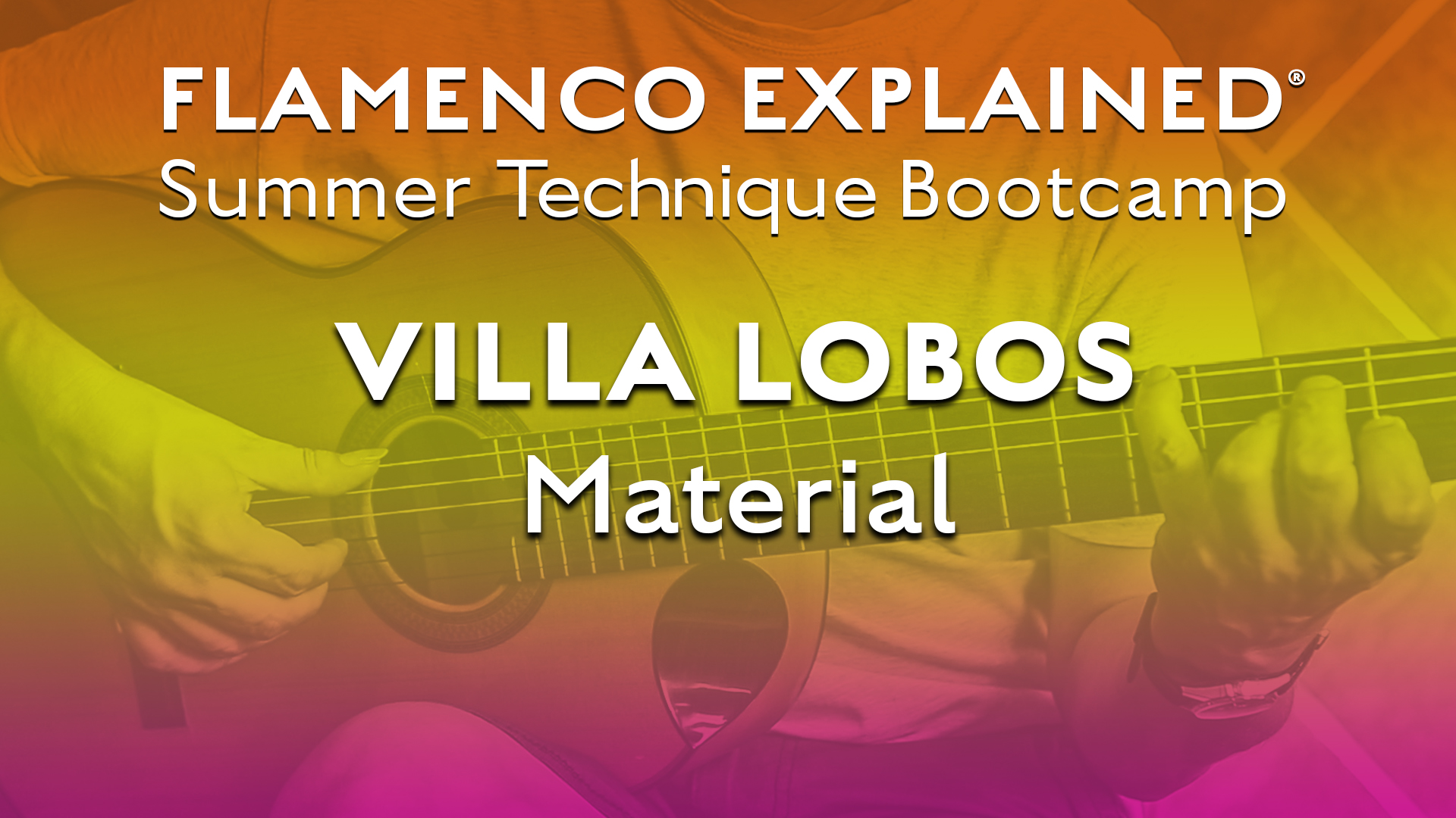 Technique Bootcamp - Villa Lobos Material