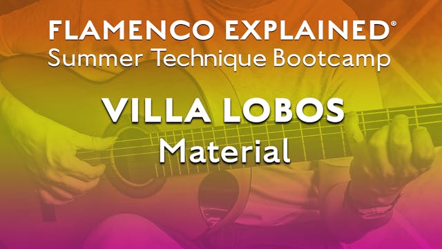Technique Bootcamp - Villa Lobos Mate...