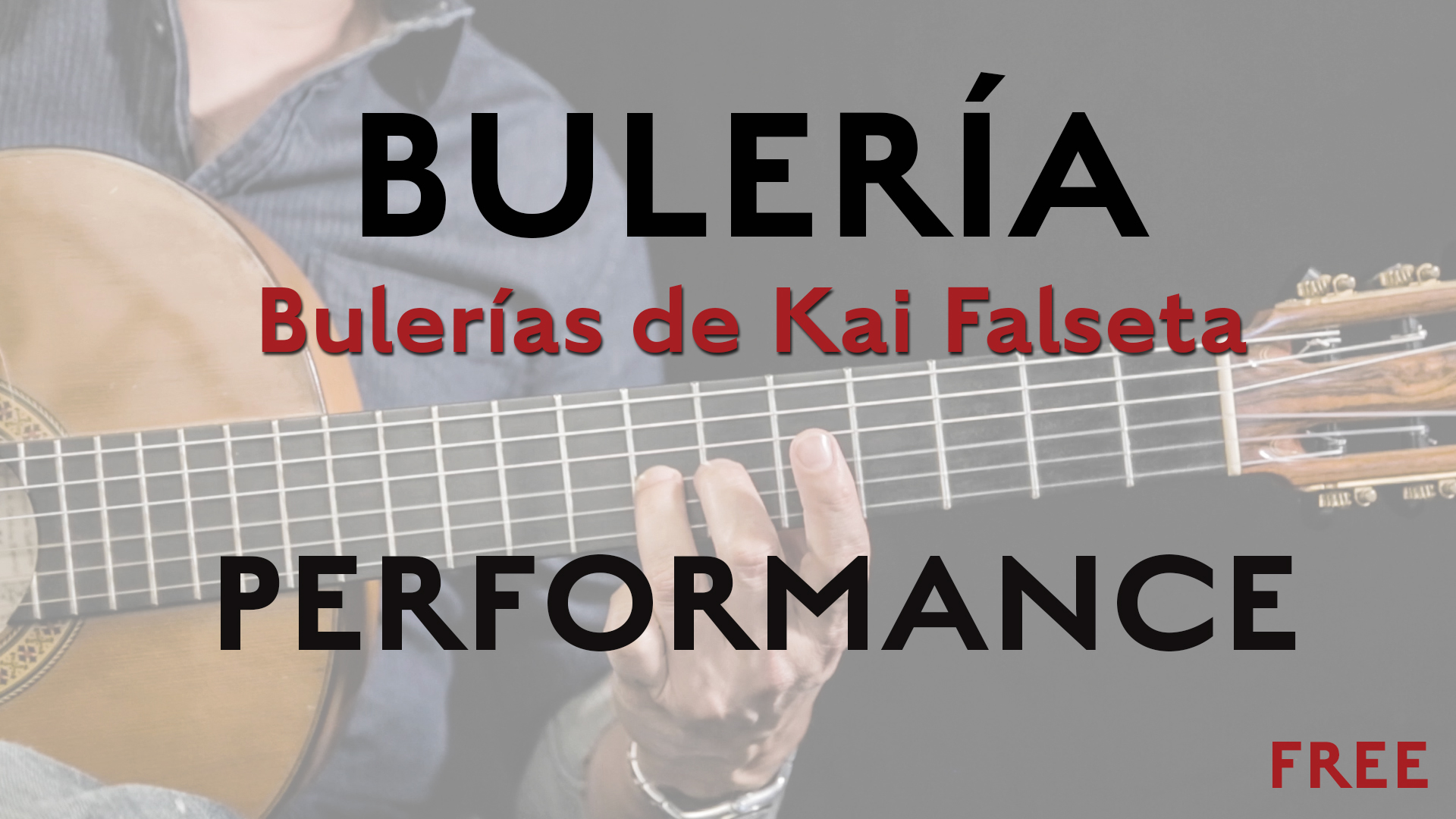 Friday Falseta - Bulerias de Kai Falseta - Performance