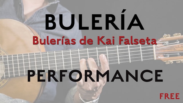 Friday Falseta - Bulerias de Kai Falseta - Performance