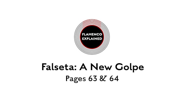 Alegrias Falseta A New Golpe Pages 63 & 64