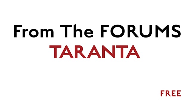 Taranta - From The Forums - FREE
