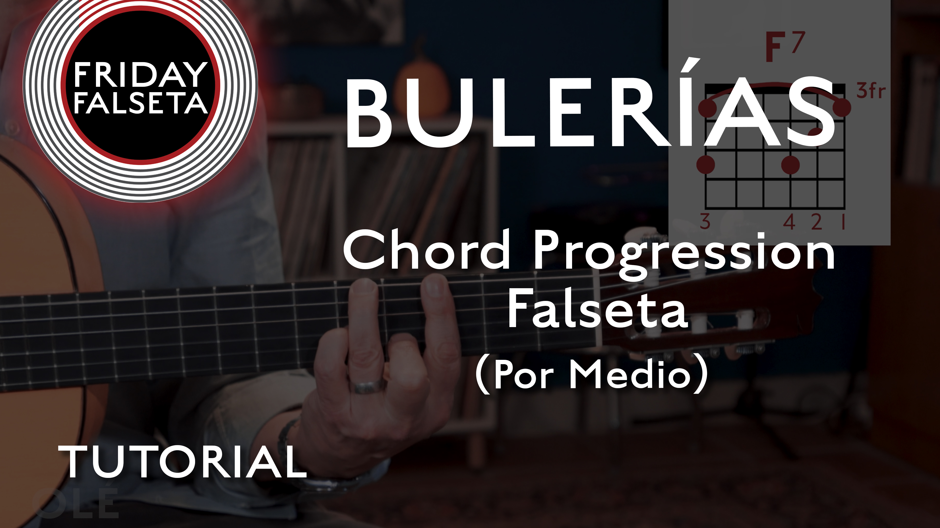 Friday Falseta - Bulerias - Chord Progression Falseta Por Medio - TUTORIAL