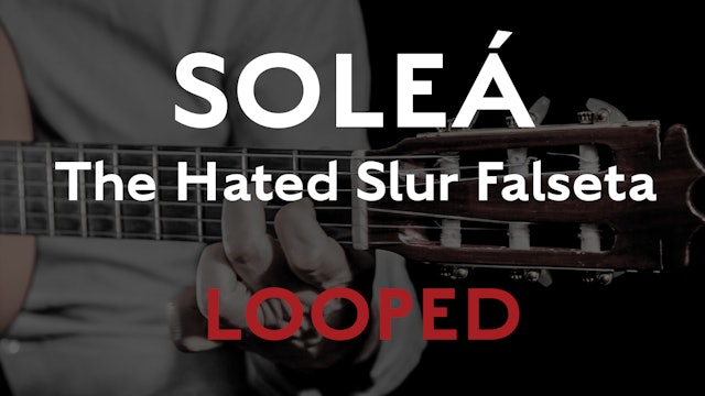 Friday Falseta - Hated Solea Slur Falseta - LOOPED