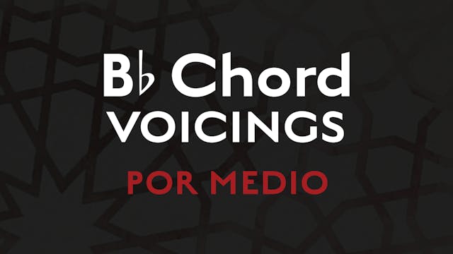 Bb Chord Voicings