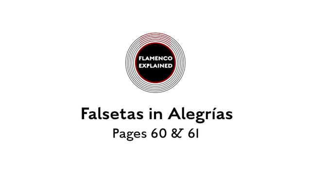 Alegrias Falsetas Pages 60 & 61