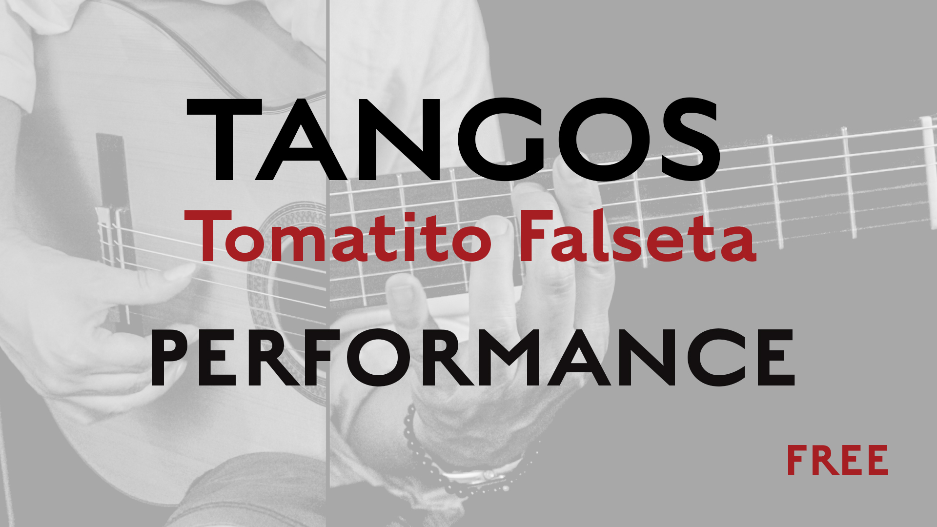 Friday Falseta - Tangos - Tomatito Falseta - Performance