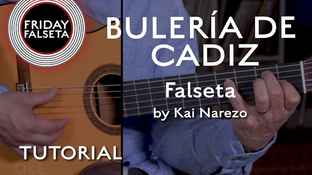 Friday Falseta - Bulerias de Cadiz Kai Narezo - TUTORIAL