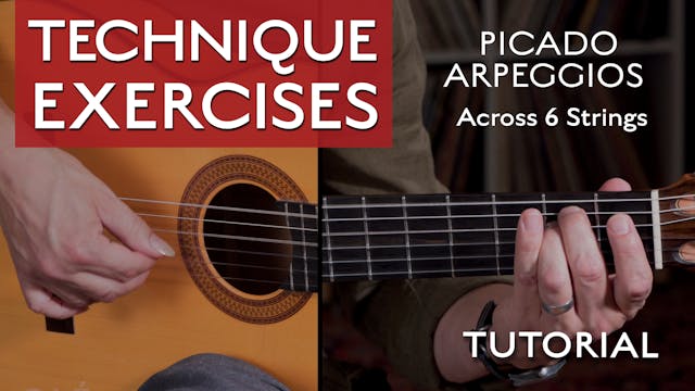 Technique Exercises - Picado Arpeggio...