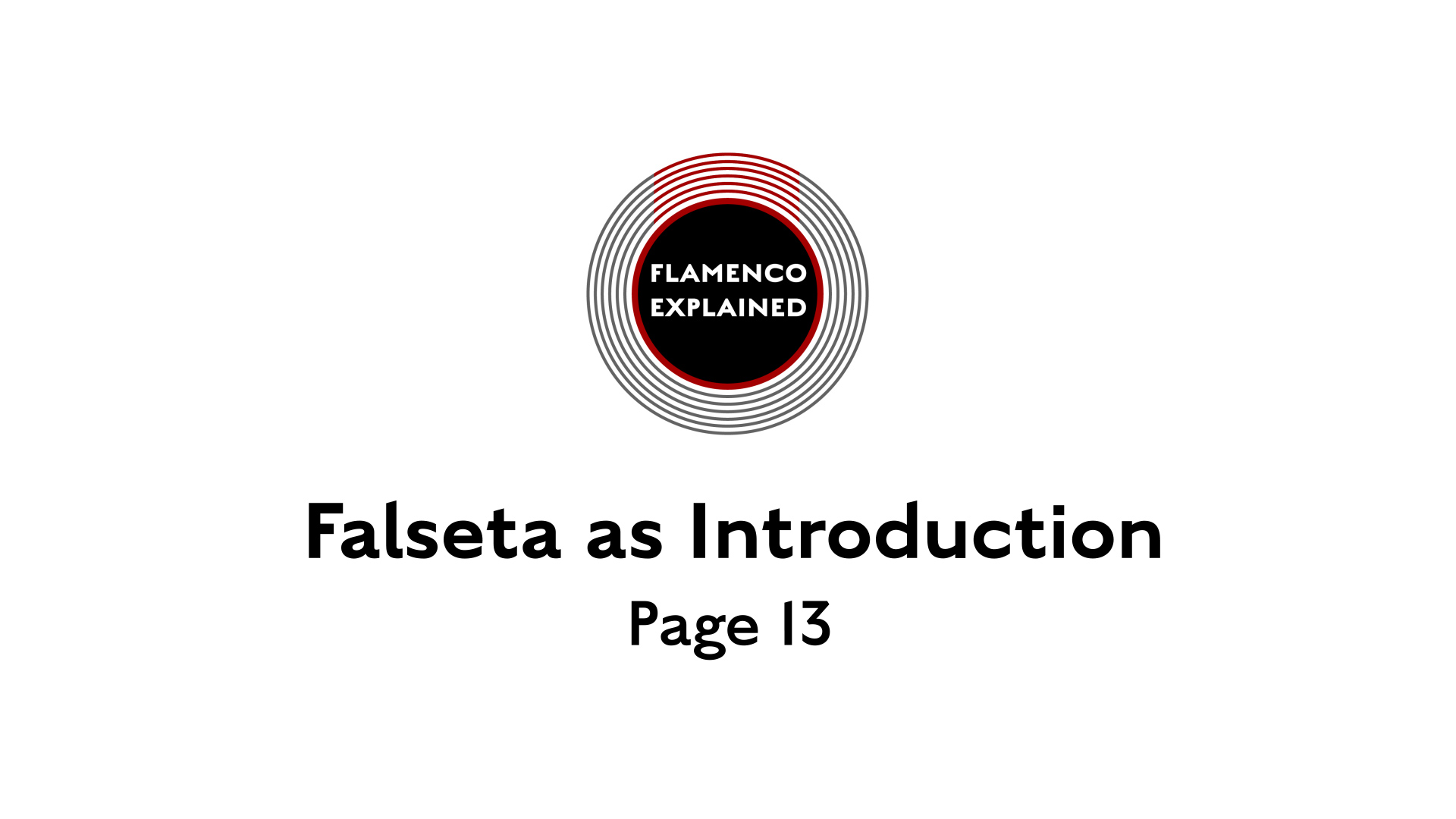 Solea Falseta As Introduction Page 13