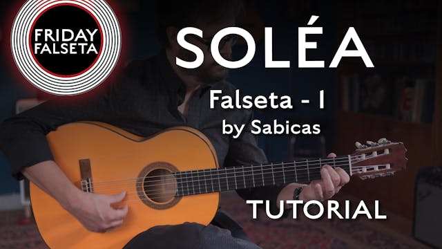 Friday Falseta - Solea - Sabicas Fals...
