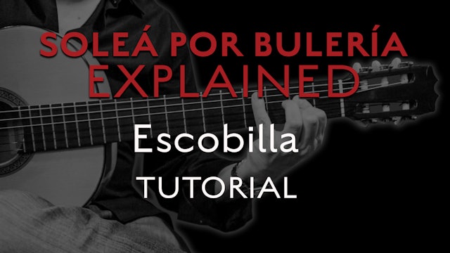 Solea Por Bulerias Explained - Escobilla - TUTORIAL