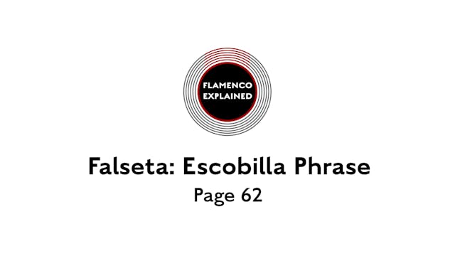 Alegrias Falseta: Escobilla Phrase Pa...
