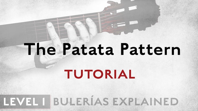 Bulerias Explained - Level 1 -The Patata Pattern - TUTORIAL
