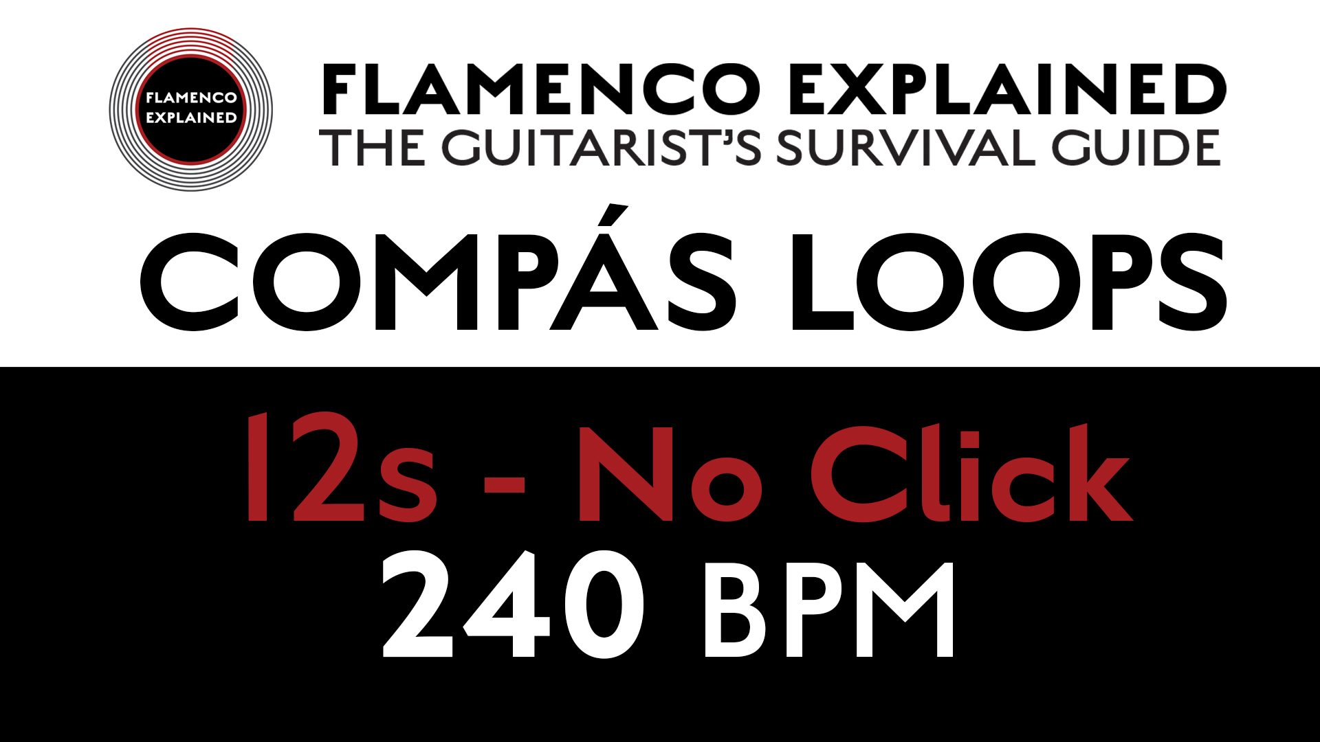 Compás Loops - 12s No Click 240 BPM