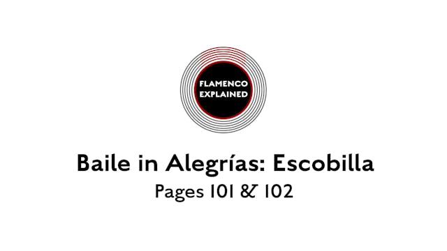 Alegrias Escobilla Pages 101 & 102