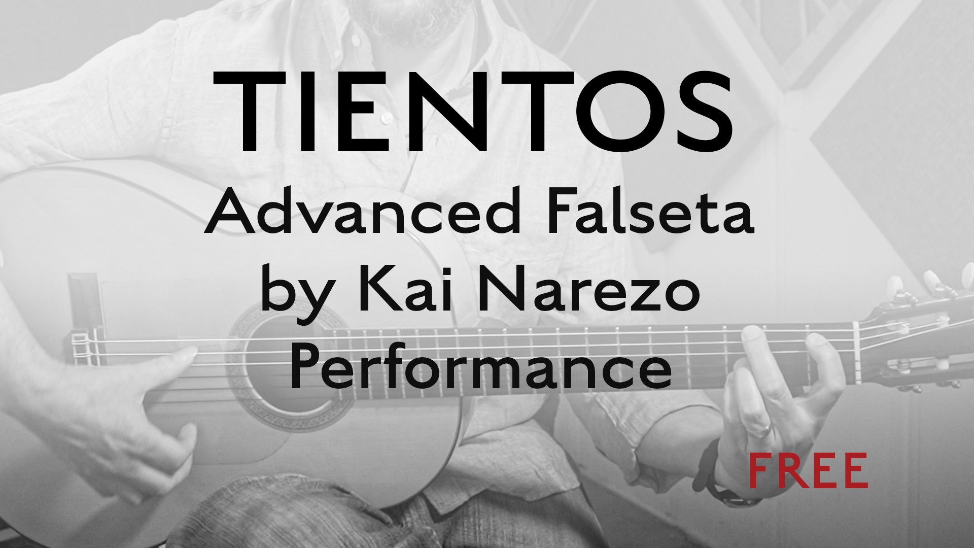 Tientos Explained - Advanced Falseta by Kai Narezo - Performance
