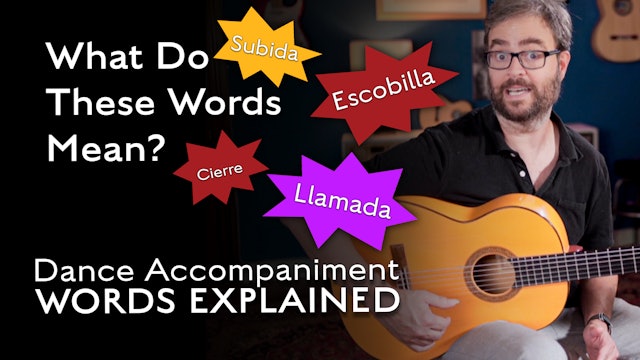 What Do These Words Mean? Dance Accompaniment Words Explained